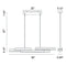 Eurofase 37065 Cameno 55" LED Linear Chandelier