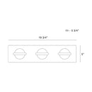 Eurofase 37069 Ryder 3-lt 20" LED Bath Bar
