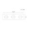 Eurofase 37069 Ryder 3-lt 20" LED Bath Bar