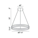 Eurofase 37091 Forster 28" LED Chandelier