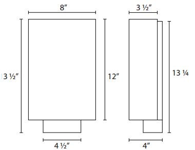 Sonneman 3718 Link LED Tall Sconce