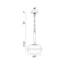 Eurofase 37196 Nottingham 1-lt 10" Pendant