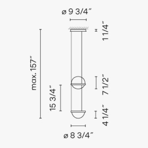 Vibia 3724 Palma  LED Pendant