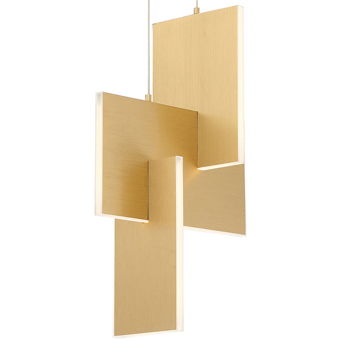 Eurofase 37346 Coburg 8" LED Pendant