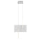 Eurofase 37347 Coburg 8" LED Pendant