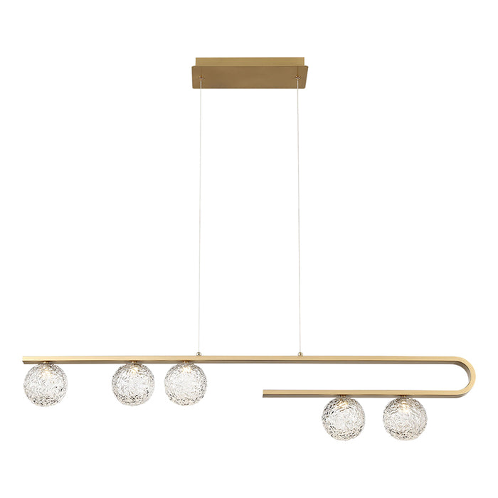 Eurofase 37351 Phillimore 5-lt 45" LED Linear Chandelier