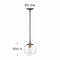 Hinkley 3747 Warby 1-lt 10" LED Pendant