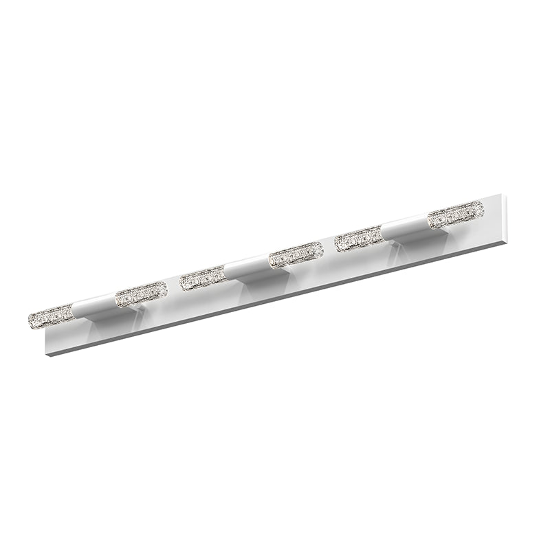 Sonneman 3803 Crystal Rods 6-lt 28" LED Bath Bar