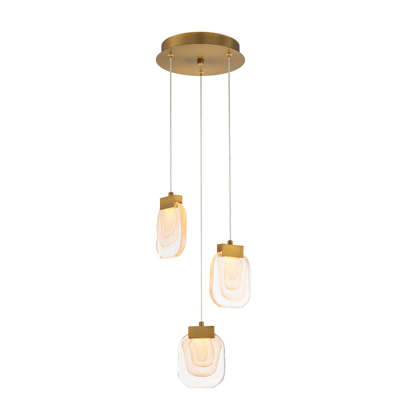 Eurofase 38042 Paget 3-lt 10" LED Chandelier