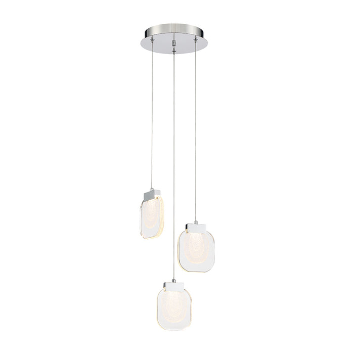 Eurofase 38042 Paget 3-lt 10" LED Chandelier