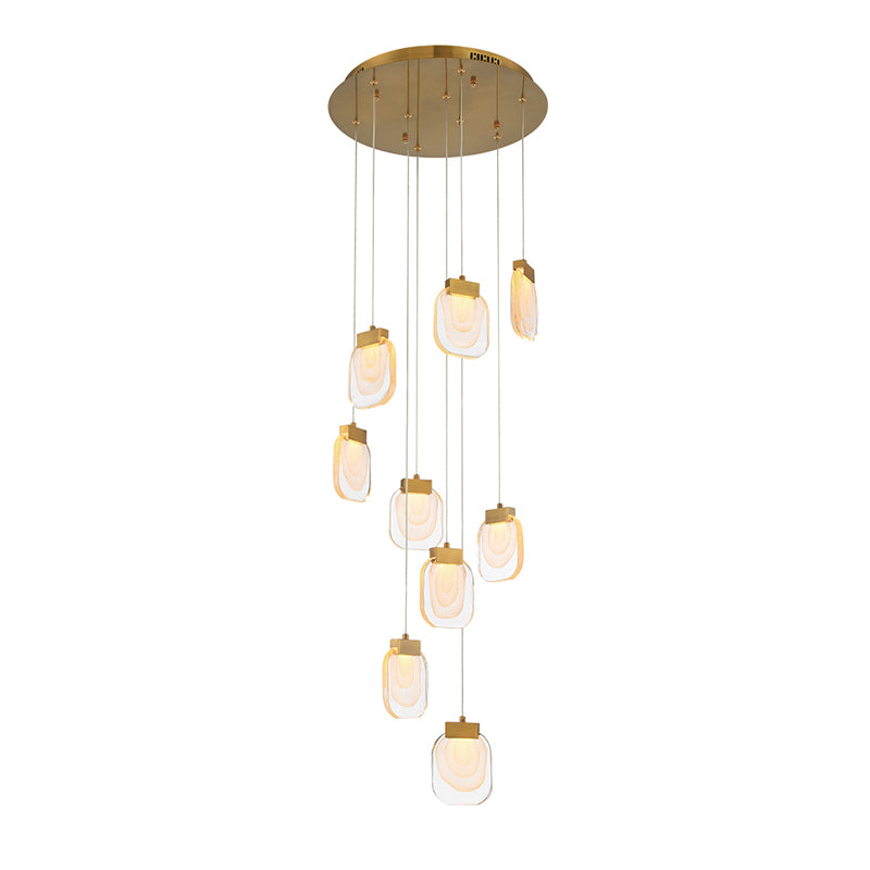 Eurofase 38043 Paget 9-lt 20" LED Chandelier