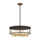 Eurofase 38097 Aerie 7-lt 31" LED Round Chandelier