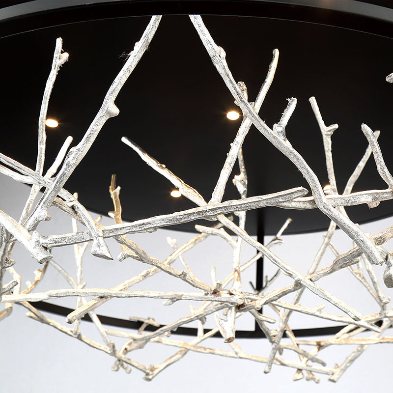 Eurofase 38097 Aerie 7-lt 31" LED Round Chandelier