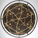 Eurofase 38097 Aerie 7-lt 31" LED Round Chandelier