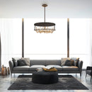 Eurofase 38097 Aerie 7-lt 31" LED Round Chandelier