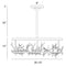 Eurofase 38097 Aerie 7-lt 31" LED Round Chandelier