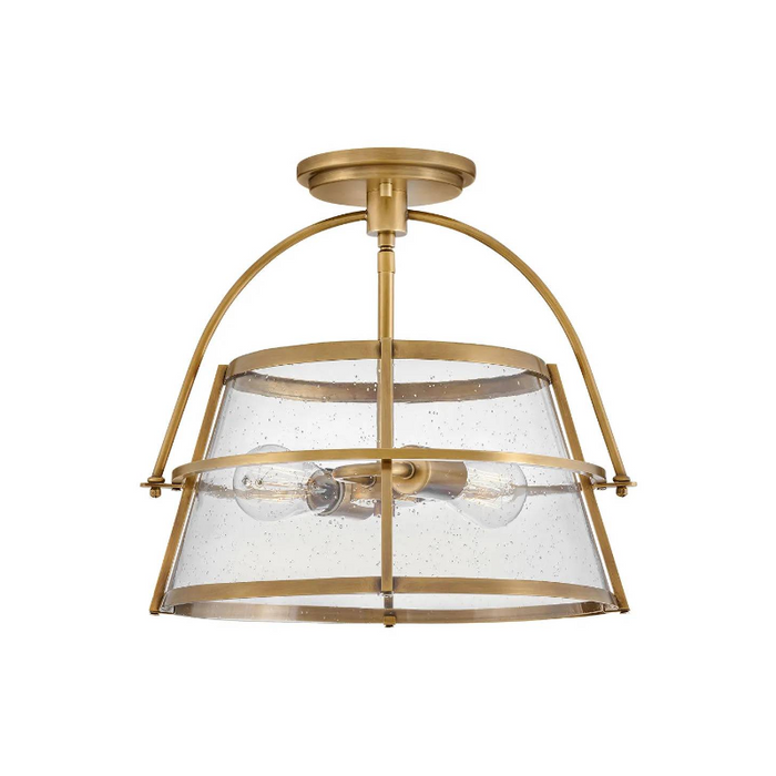Hinkley 38111 Tournon 2-lt 15" LED Semi-Flush Mount