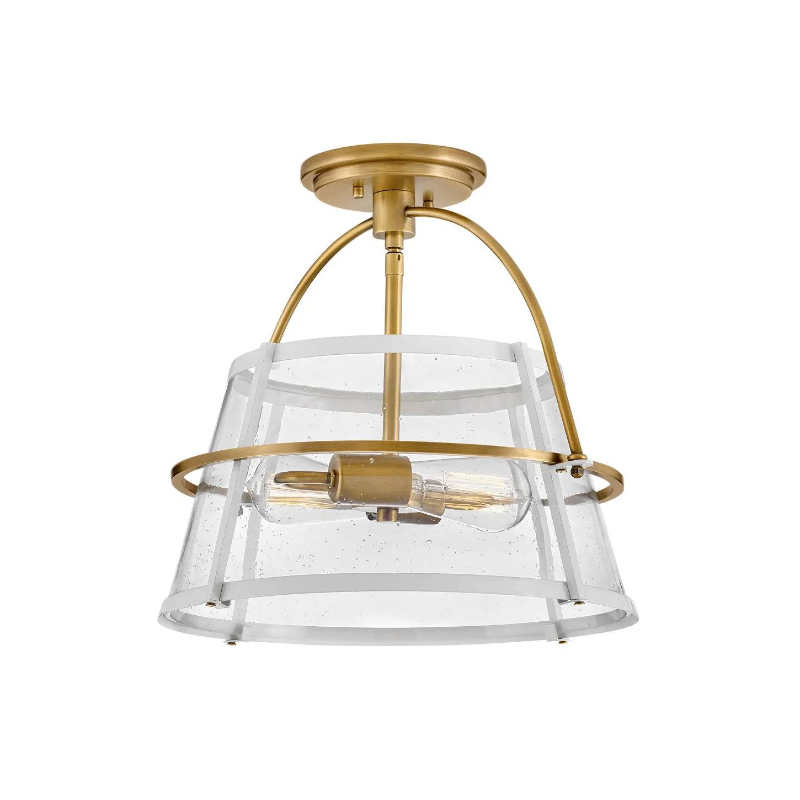 Hinkley 38111 Tournon 2-lt 15" LED Semi-Flush Mount