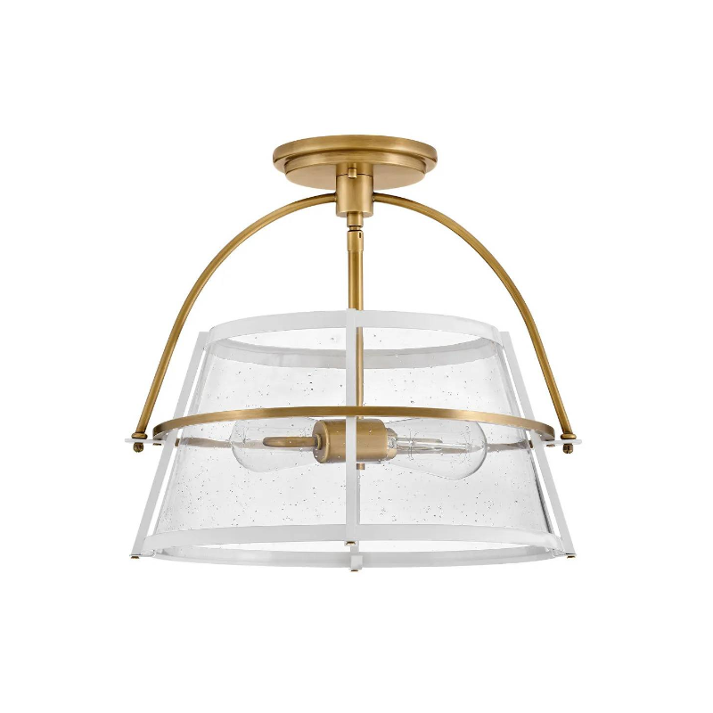 Hinkley 38111 Tournon 2-lt 15" LED Semi-Flush Mount