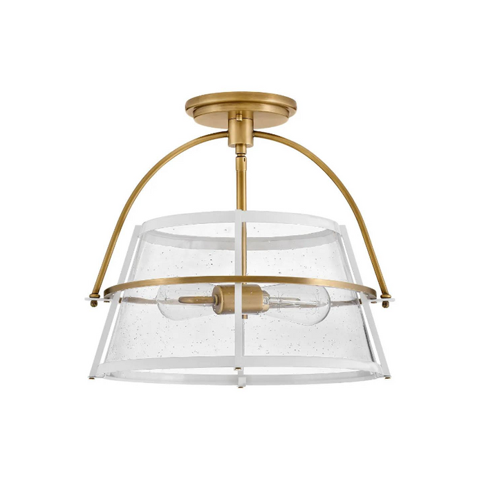 Hinkley 38111 Tournon 2-lt 15" LED Semi-Flush Mount