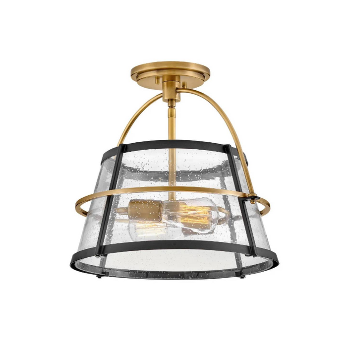 Hinkley 38111 Tournon 2-lt 15" LED Semi-Flush Mount