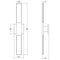 Sonneman 3812 Radiant Lines 2-lt 24" Tall LED Double Sconce