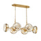 Eurofase 38130 Nottingham 6-lt 44" Oval Chandelier