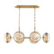 Eurofase 38130 Nottingham 6-lt 44" Oval Chandelier