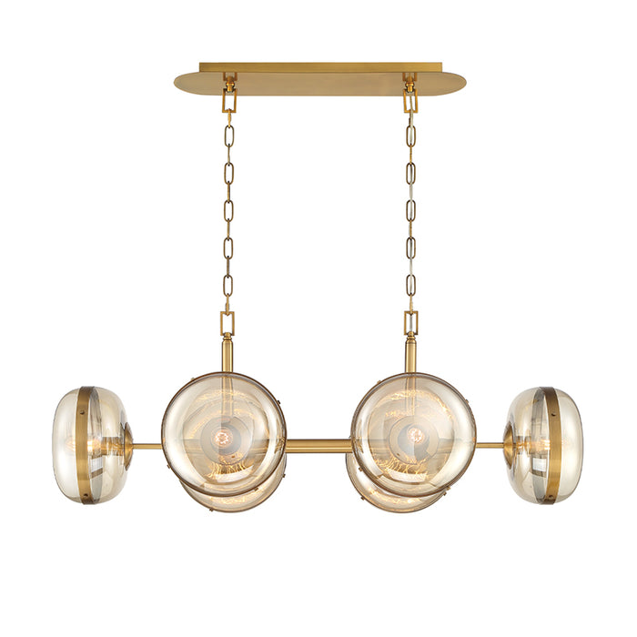 Eurofase 38130 Nottingham 6-lt 44" Oval Chandelier