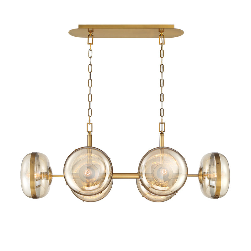 Eurofase 38130 Nottingham 6-lt 44" Oval Chandelier
