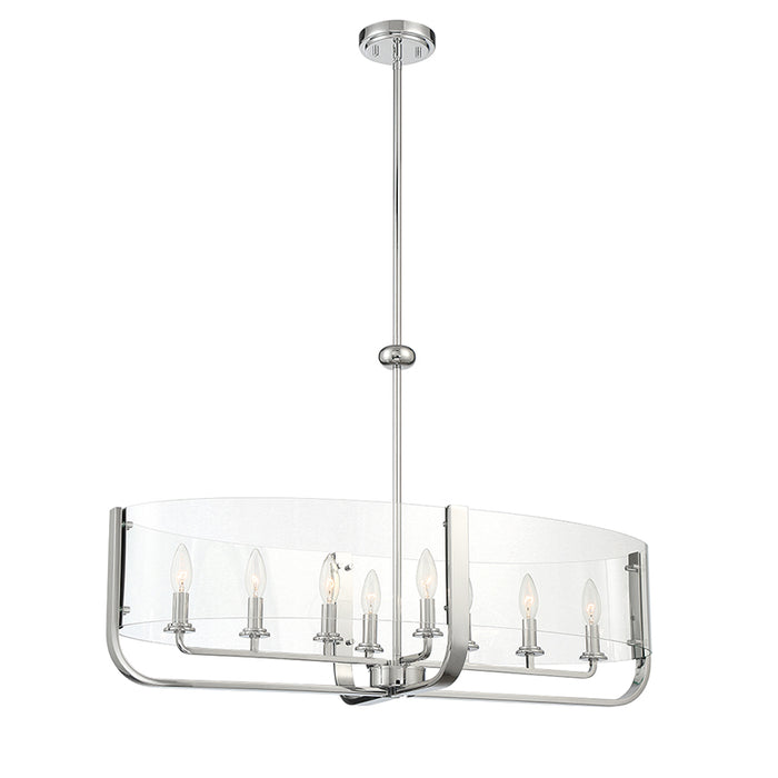 Eurofase 38157 Campisi 8-lt 35" Oval Chandelier