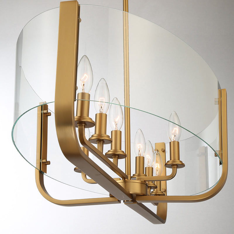 Eurofase 38157 Campisi 8-lt 35" Oval Chandelier