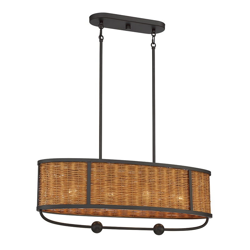 Eurofase 38160 Comparelli 4-lt 32" Island Chandelier