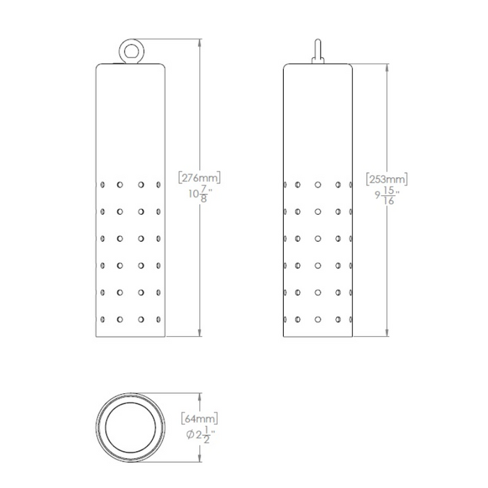 WAC 3821 Estrella 2.5" 3 CCT 12V  LED Landscape Pendant