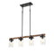Millennium 3824 Taos 4-lt 36" Linear Chandelier