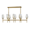 Hinkley 38256 Ana 8-lt 46" LED Linear Chandelier