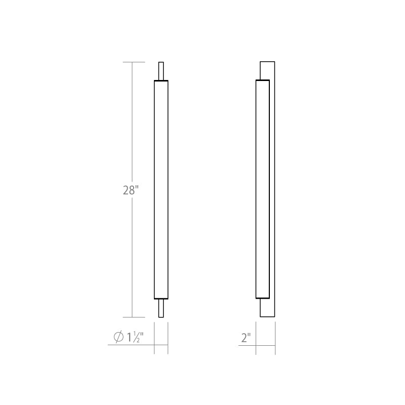 Sonneman 3832 Keel 1-lt 28" LED Bath Bar