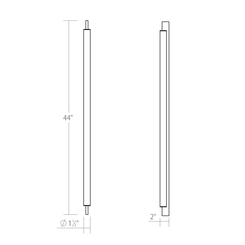 Sonneman 3834 Keel 1-lt 44" LED Bath Bar