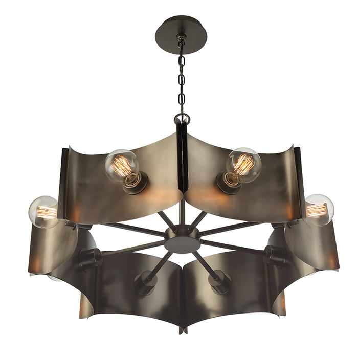 Eurofase 38428 Metallo 8-lt 30" Chandelier