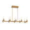Eurofase 38441 Torna 43" LED Rectagular Chandelier