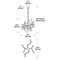 Tech 700LGSN46 Langston 12-lt 47" LED Chandelier