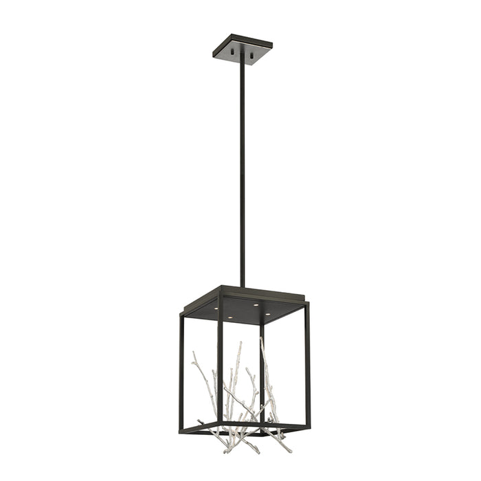 Eurofase 38637 Aerie 4-lt 13" LED Square Chandelier