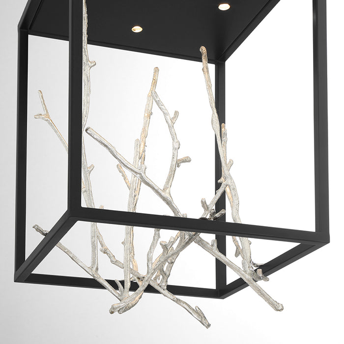 Eurofase 38637 Aerie 4-lt 13" LED Square Chandelier