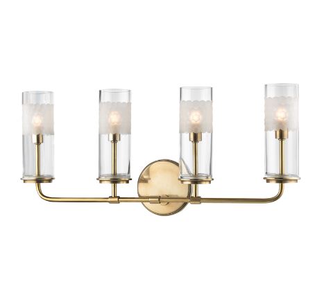 Hudson Valley 3904 Wentworth 4-lt Wall Sconce