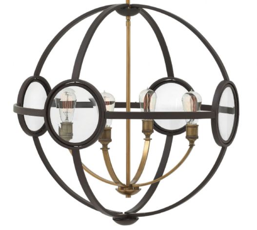 Hinkley 3924 Fulham 4-lt 26" LED Chandelier