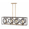 Hinkley 3926 Fulham 4-lt 42" LED Chandelier