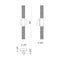 Eurofase 39311 Crossley 2-lt 27" Tall LED Wall Sconce