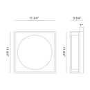 Eurofase 39332 Rover 1-lt 12" LED Flush Mount