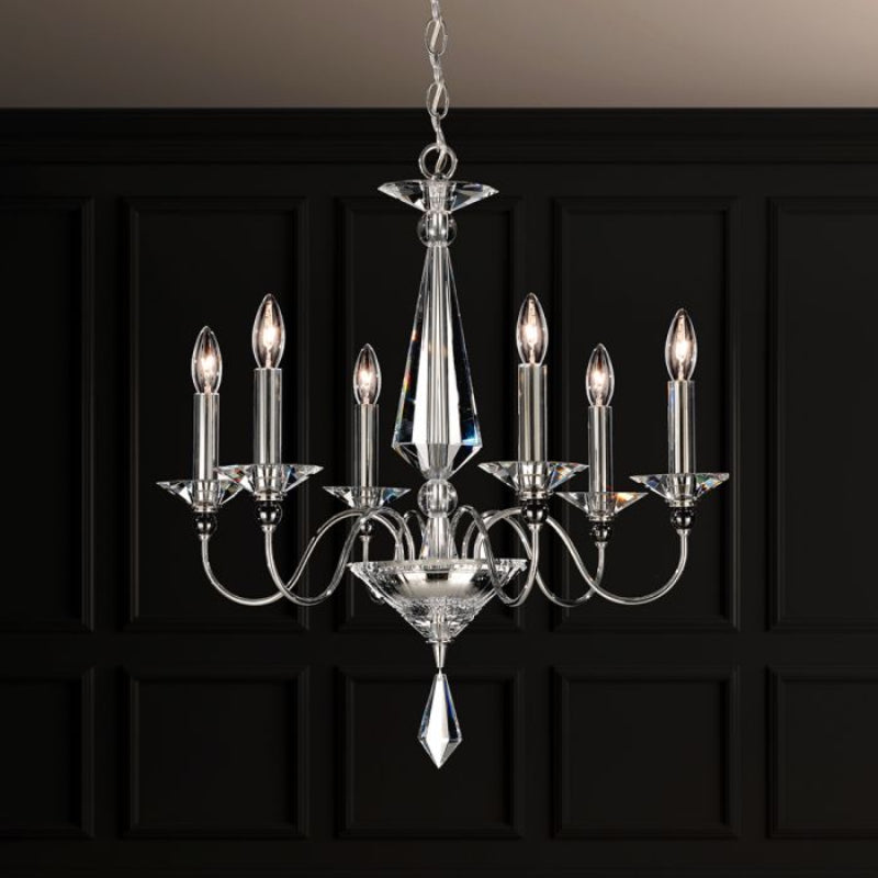 Schonbek 9676 Jasmine 6-lt 23" Chandelier