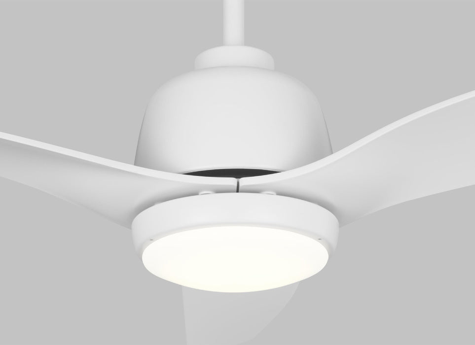 Visual Comfort Avila Coastal 54" Outdoor Ceiling Fan with LED Light Kit